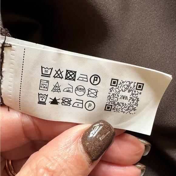 Zara Brown Midi Skirt - Picture 7 of 8